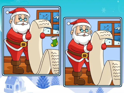 Christmas Spot the Difference Cover